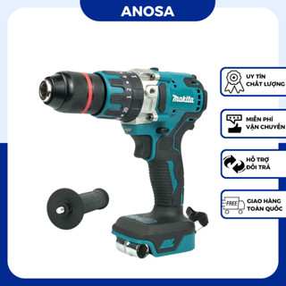 Thân máy khoan pin Makita 3 Chức năng Đầu kẹp 13mm Autolock dùng Chân phổ thông 4cm kèm tay cầm