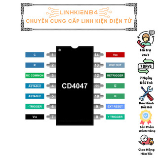 IC Chức Năng CD4047 DIP14