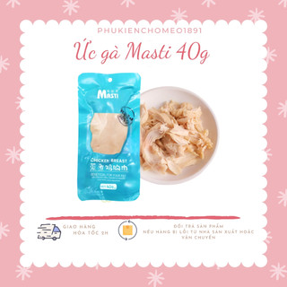 Ức gà Masti cho chó mèo thơm ngon 40g
