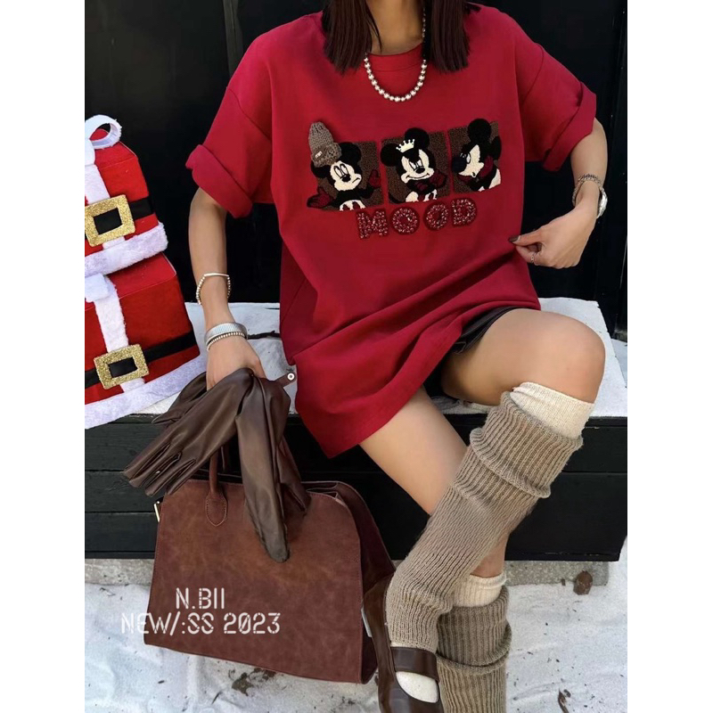 Áo phông Mickey full màu