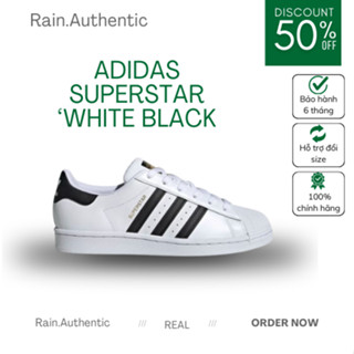 Giày adidas Superstar ‘White Black’ Hàng Chính Hãng Cho Nam Nữ - Bao Check