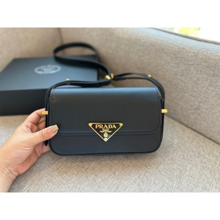 Túi prada flap sz20 da mịn