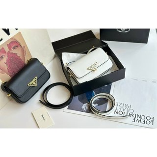 TÚI PRADA FLAP SZ20 DA MỊN