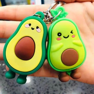 Móc khóa quả bơ dễ thương kute