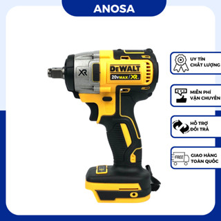 Thân máy siết bulong Dewalt 380Nm chân pin phổ thông M21 động cơ không chổi than