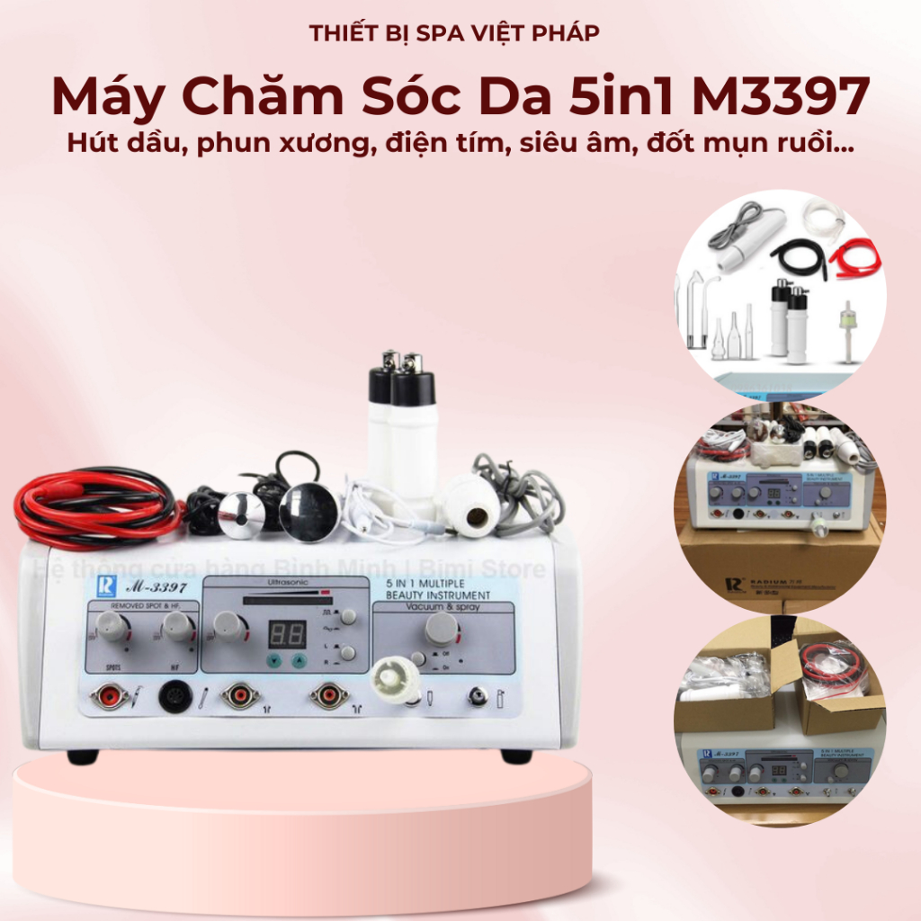 Máy chăm sóc da 5 in 1 M3397 cho spa