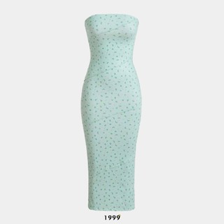 Đầm body maxi ống cúp ngực dáng dài - Camellia Dress