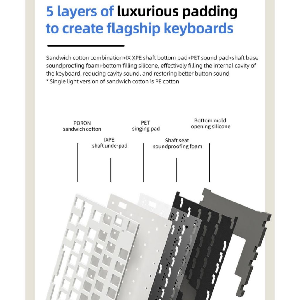 Bàn Phím Cơ Silent Xinmeng M87 V2 Không Dây Bluetooth Gaming LED RGB Pro App Custom Hotswap , 3 Mode | BigBuy360 - bigbuy360.vn