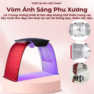 Vòm ánh sáng phun sương ánh sáng sinh học 7 màu