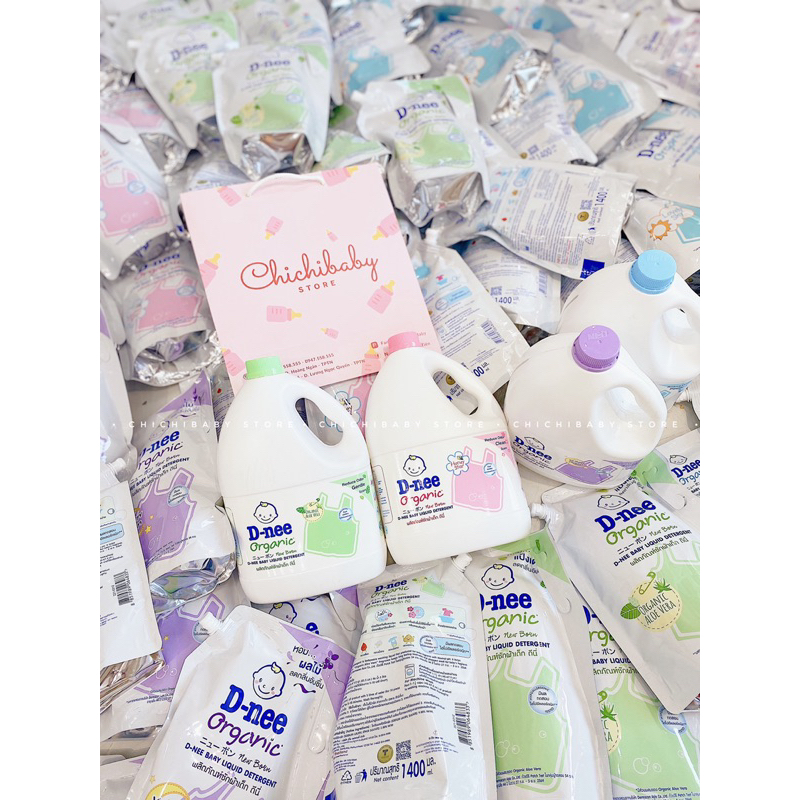 Nước giặt xả D-Nee can 3000ml - Hàng cty chính hãng có tem phụ