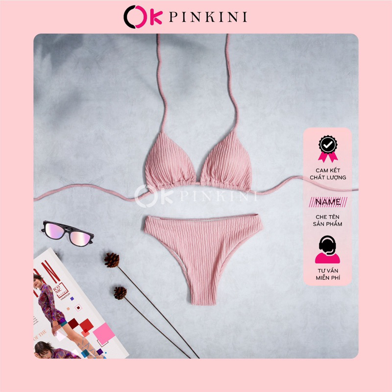 Bikini Đồ Bơi 2 Mảnh PINKINI Xốp Nhựt Truyền Thống 2M37 | BigBuy360 - bigbuy360.vn