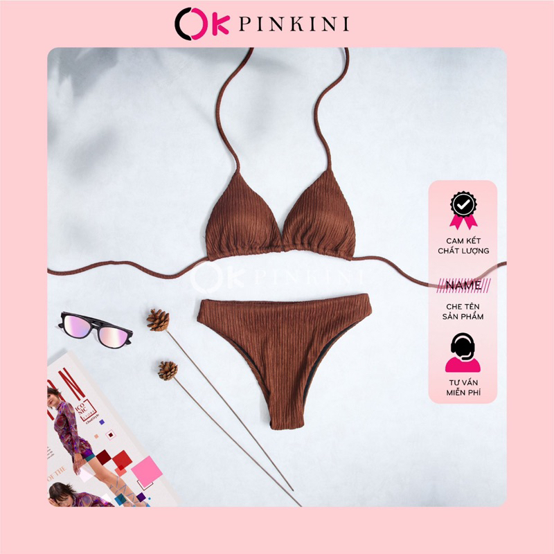 Bikini Đồ Bơi 2 Mảnh PINKINI Xốp Nhựt Truyền Thống 2M37 | BigBuy360 - bigbuy360.vn
