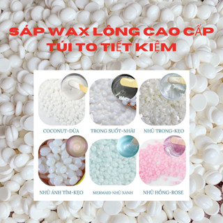 SÁP WAX LÔNG HARD WAX BEANS GÓI 300G,500G LOẠI SÁP CAO CẤP THƠM tặng que gỗ