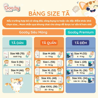 MIẾNG THỬ BỈM GOOBY CHO BÉ