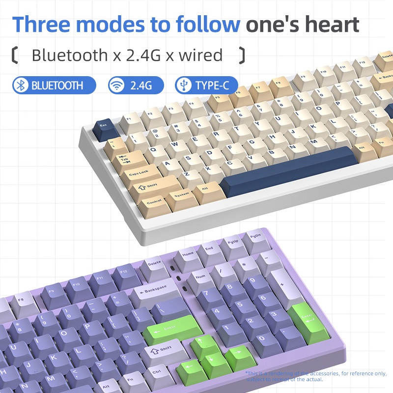 Bàn Phím Cơ Xinmeng X98 Pro 3 Mode Không Dây Bluetooth Led RGB - Mạch xuôi - App Marco - Phím PBT - Hotswap | BigBuy360 - bigbuy360.vn