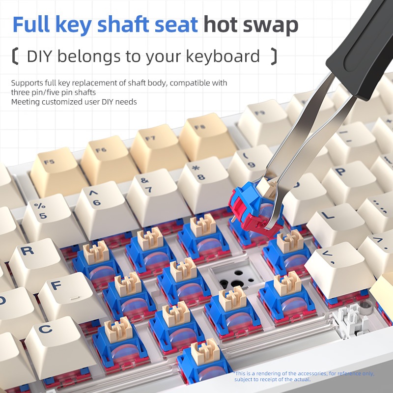 Bàn Phím Cơ Xinmeng X98 Pro 3 Mode Không Dây Bluetooth Led RGB - Mạch xuôi - App Marco - Phím PBT - Hotswap | BigBuy360 - bigbuy360.vn