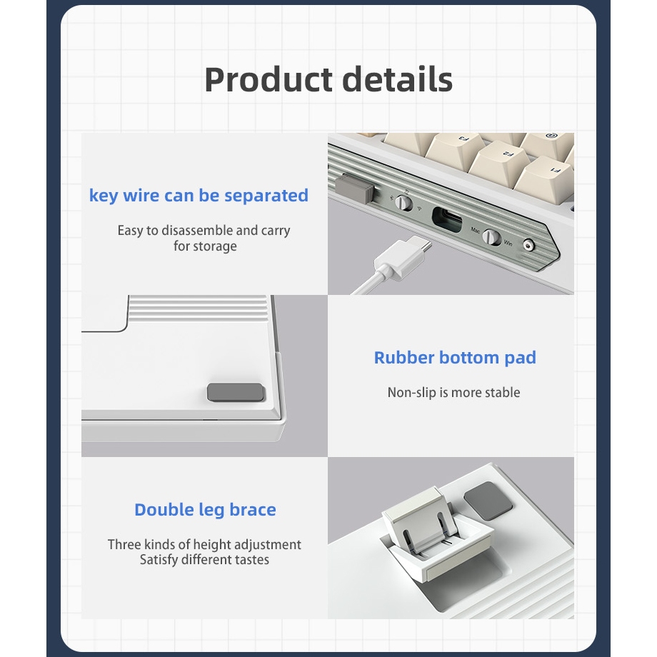 Bàn Phím Cơ Xinmeng X98 Pro 3 Mode Không Dây Bluetooth Led RGB - Mạch xuôi - App Marco - Phím PBT - Hotswap | BigBuy360 - bigbuy360.vn