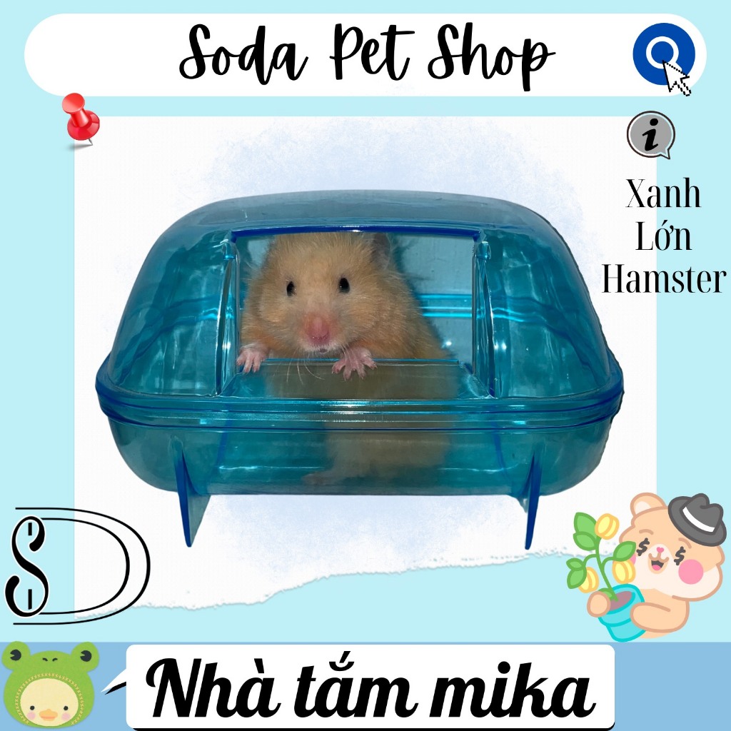 Nhà Tắm Mika Lớn Cho Hamster