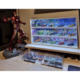 mô hình showroom garage 1/64 (order)
