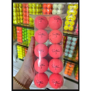 (Combo 10 quả) Bóng golf Saintnine Màu độ mới 98%