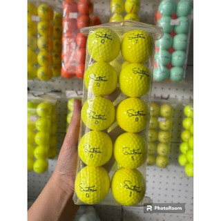 (Combo 10 quả) Bóng golf Saintnine Màu độ mới 98%