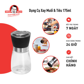 Dụng cụ xay muối & tiêu 175ml/cái uncle bills ka0861