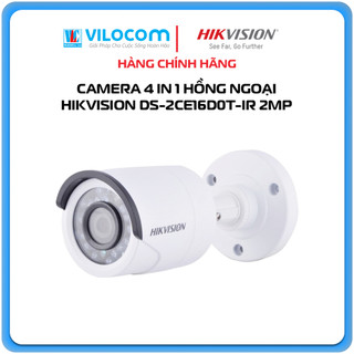 Camera HD-TVI hồng ngoại 2.0 Megapixel HIKVISION DS-2CE16D0T-IR - Hàng Chính Hãng
