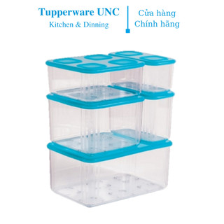 Bộ hộp trữ mát Tupperware Fresh Clear Set 5