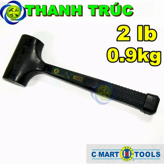 Búa cao su giảm chấn trọng lượng 0.9 kg c-mart g0003-2