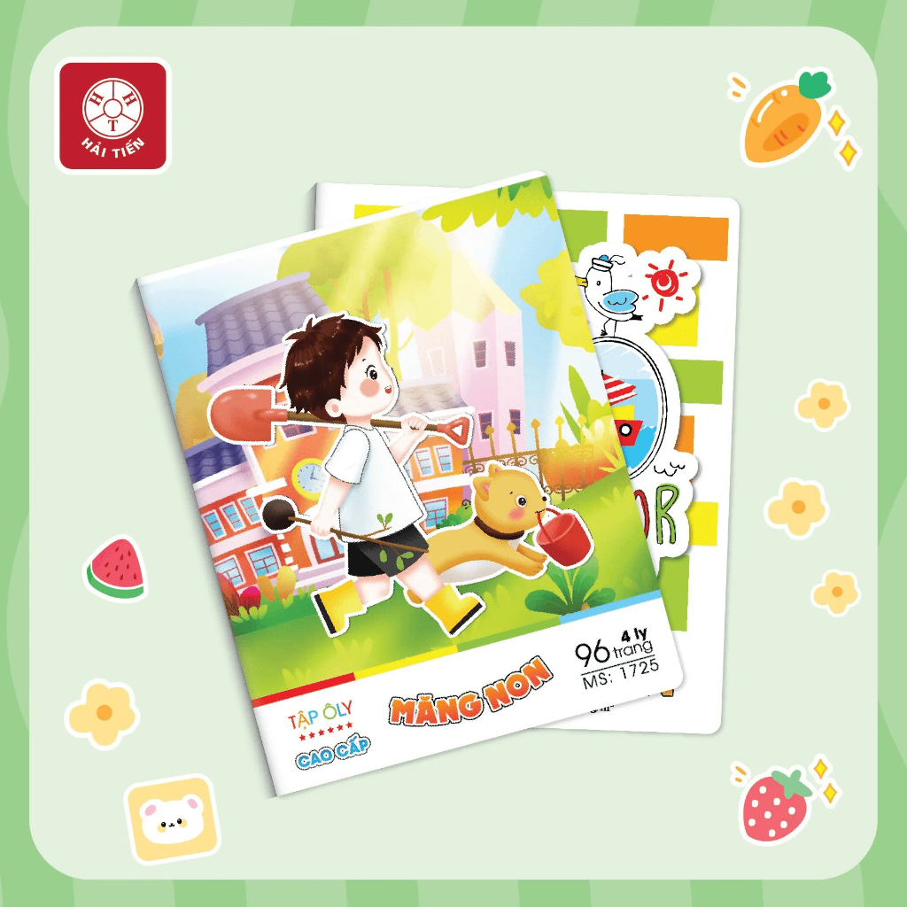 Tập Vở Măng Non 96 Trang KT:158x205mm Độ Dày 100 Gsm  Hải Tiến Camshop