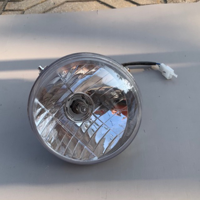 Đèn pha xe điện Vespa Dibao bóng sợi đốt hàng chính hãng
