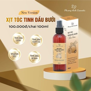 Xịt tóc tinh dầu bưởi 100ml- giảm rụng tóc và kích thích mọc tóc phương anh chính hãng