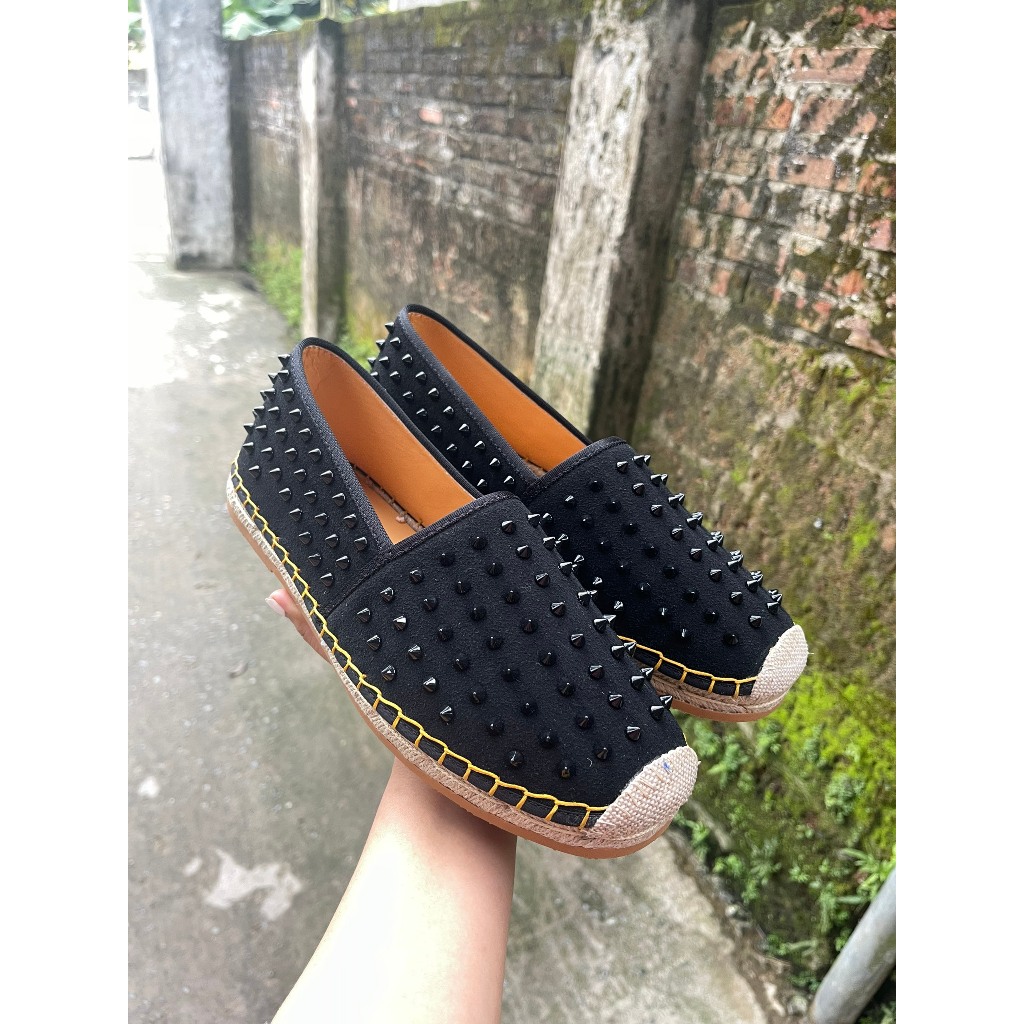 🪸HOT🔥Giày slip on nam Philipp đinh đế cói fullbox