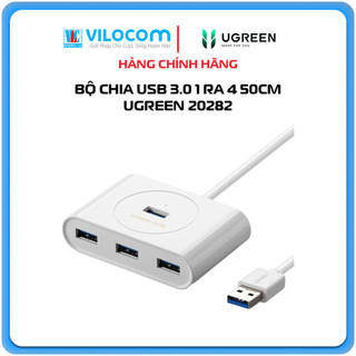 Bộ chia usb 3.0 4 cổng ugreen 20282 - hàng chính hãng