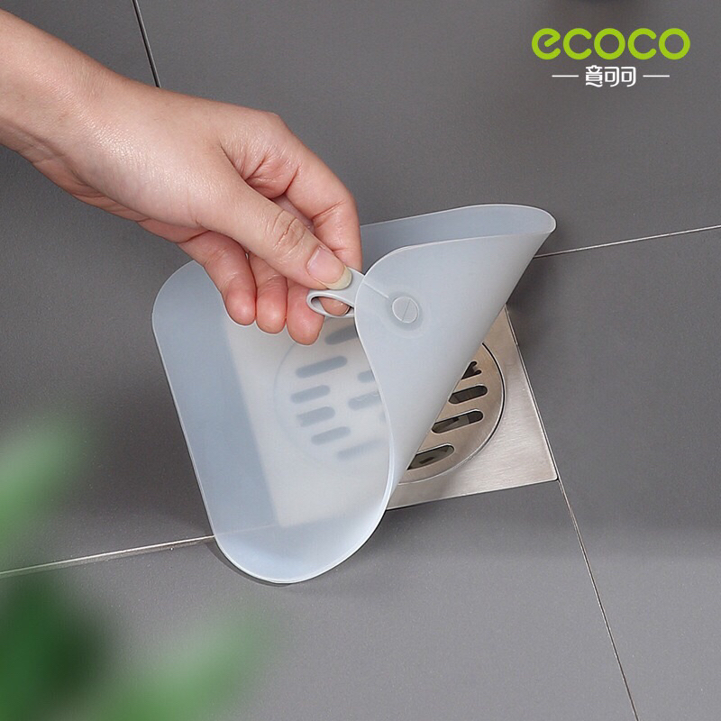 Tấm silicon chặn nắp cống ngăn mùi Ecoco, miếng silicon chặn nắp cống ngăn rết côn trùng Ecoco - ECO