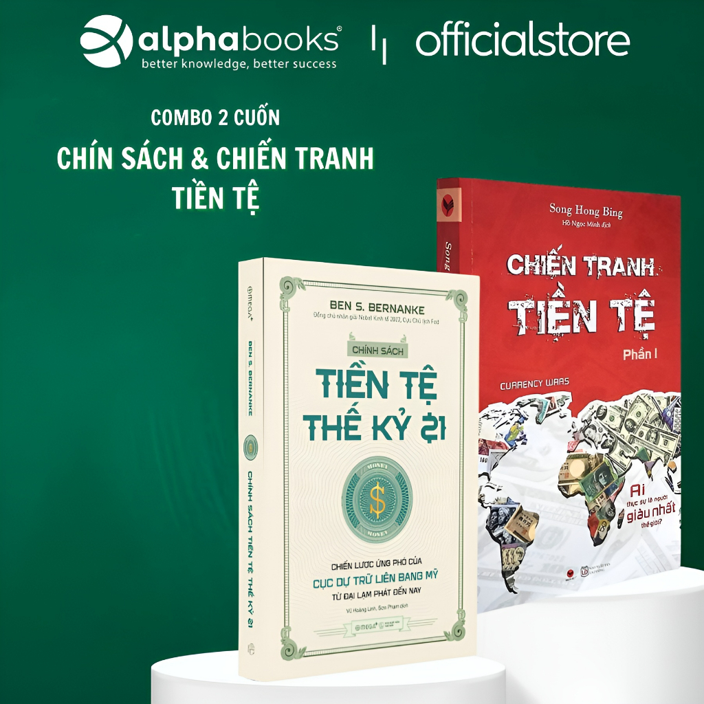 Sách: Lẻ/Combo Sách Tài Chính Hay Nên Đọc: Chính Sách Tiền Tệ Thế Kỷ 21  + Chiến Tranh Tiền Tệ: Tập 1 