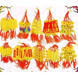 Sỉ xưởng-set 50-100 dây liễn, khánh treo tết trang trí cây mai, đào, trang trí nhà cửa