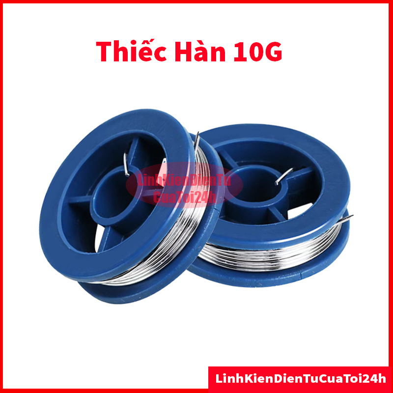 Cuộn thiếc hàn lõi 0.8mm 10g