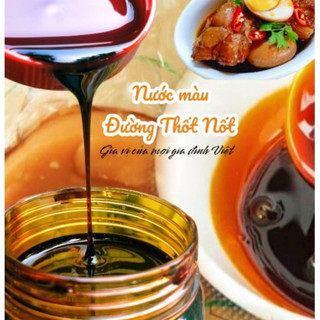 Nước màu đường thốt nốt - caramel -hộp 200g