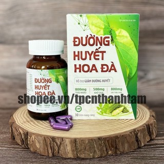 Viên uống Đường Huyết hoa đà hỗ trợ tiểu đường, giảm đường huyết - Hộp 30 viên