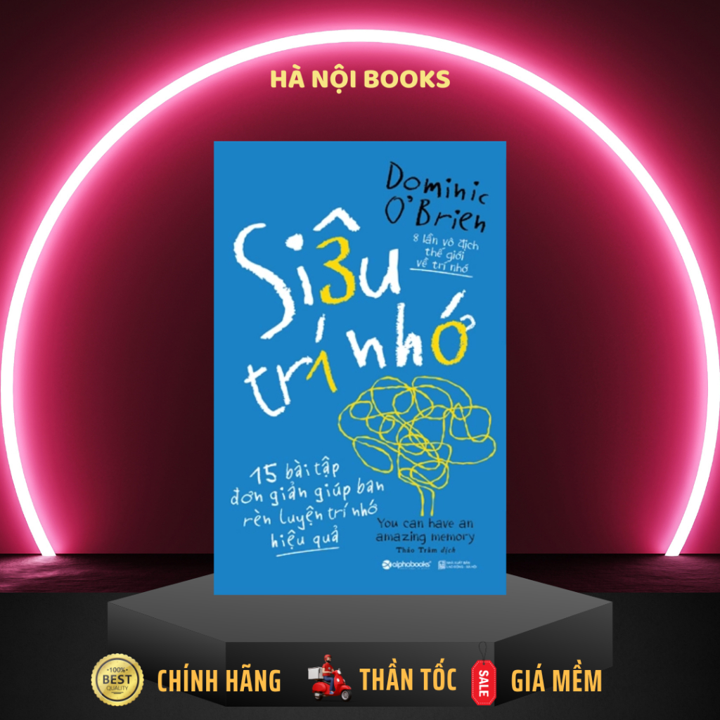 Sách - Siêu trí nhớ  - AlphaBooks
