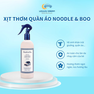 Xịt thơm quần áo cho bé Noodle Boo nội địa USA