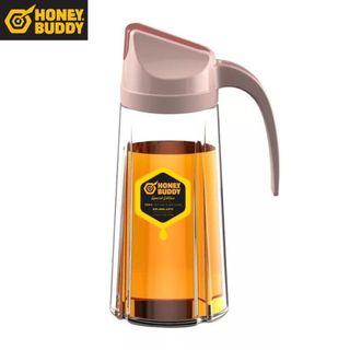 Bình thủy tinh đa năng HONEY BUDDY, dùng đựng mật ong, đựng nước uống tiện lợi
