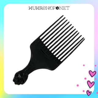 Lược răng cưa Afro Pick tạo kiểu tóc tạo lọn tóc đan xen, texture