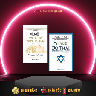 Sách AlphaBooks - Combo 2 Cuốn Trí Tuệ Do Thái và Bí Mật Của Một Trí Nhớ Siêu Phàm