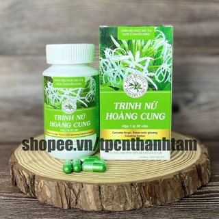 Viên uống Trinh Nữ Hoàng Cung Xanh Hỗ trợ giảm u xơ tử cung, u nang buồng trứng, u xơ tuyến tiền liệt -Hộp 50 viên