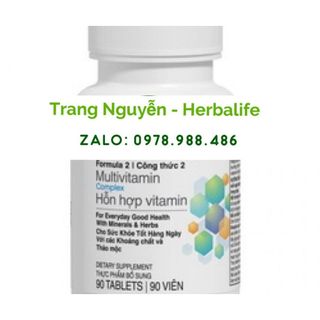 Hỗn hợp Vitamin hữu cơ - hộp 90 viên