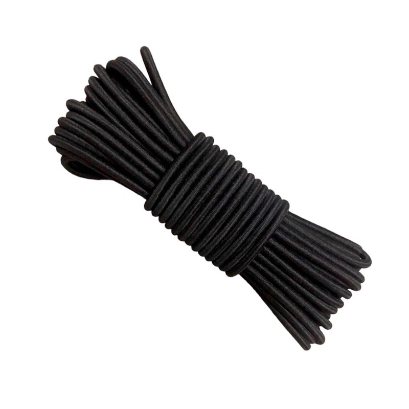 10 mét - Dây Dù thun 3mm co giãn 100% ko biến dạng dùng làm sp handmade, trang trí, cố định đồ vật