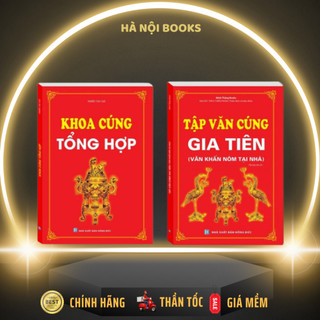Sách - Combo 2 cuốn Khoa cúng tổng hợp + Tập văn cúng gia tiên - MT