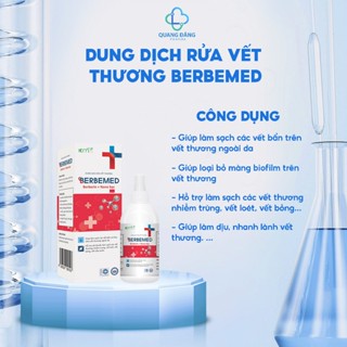 Dung dịch rửa vết thương Bervemed